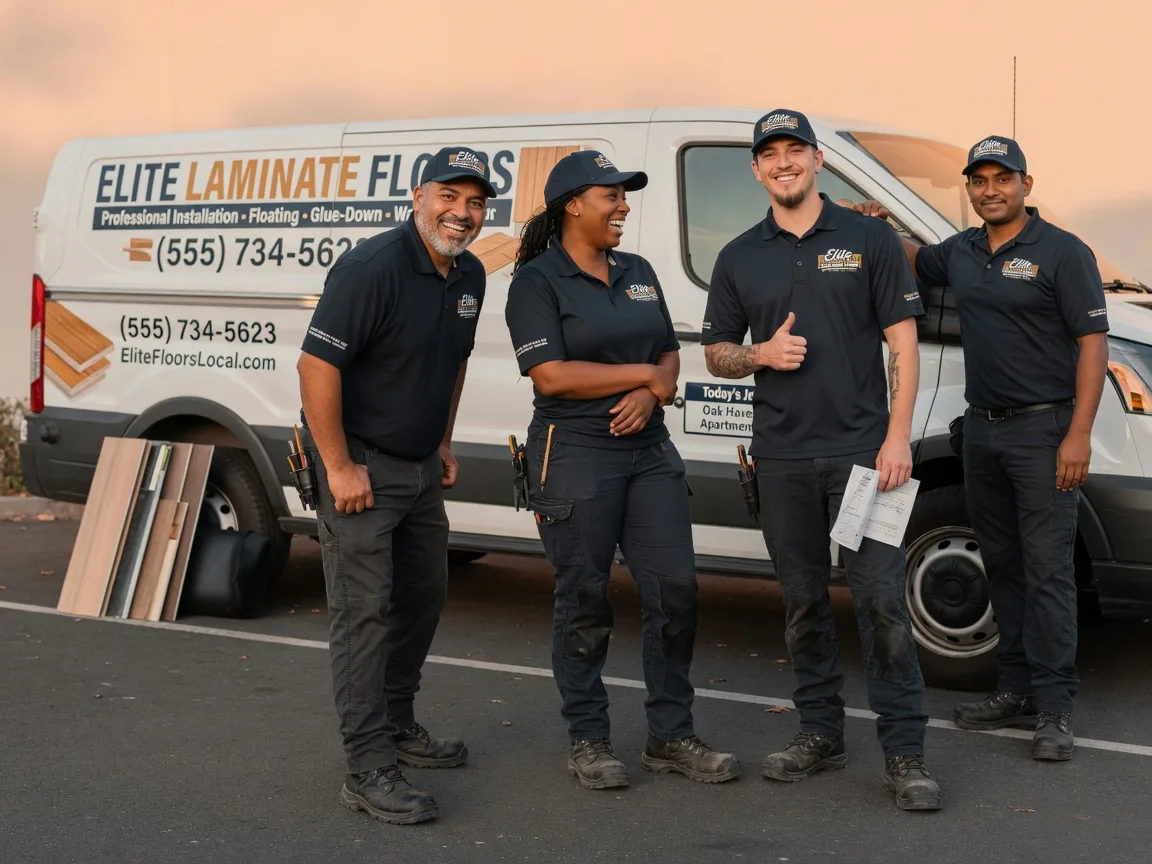 Laminate flooring installation company in Lansing, IA